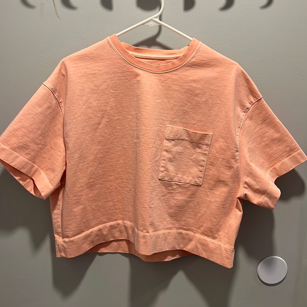 Athleta cropped “boxy” style